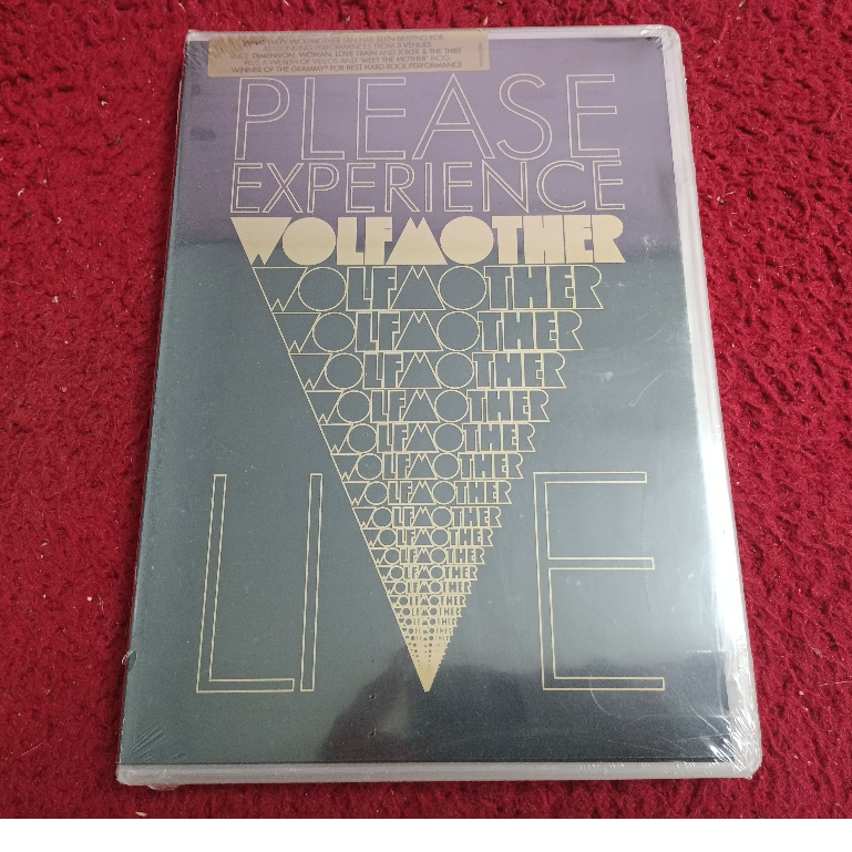 DVD สากล  Please Experience Wolfmother Live สภาพตามรูปปก AK3-82