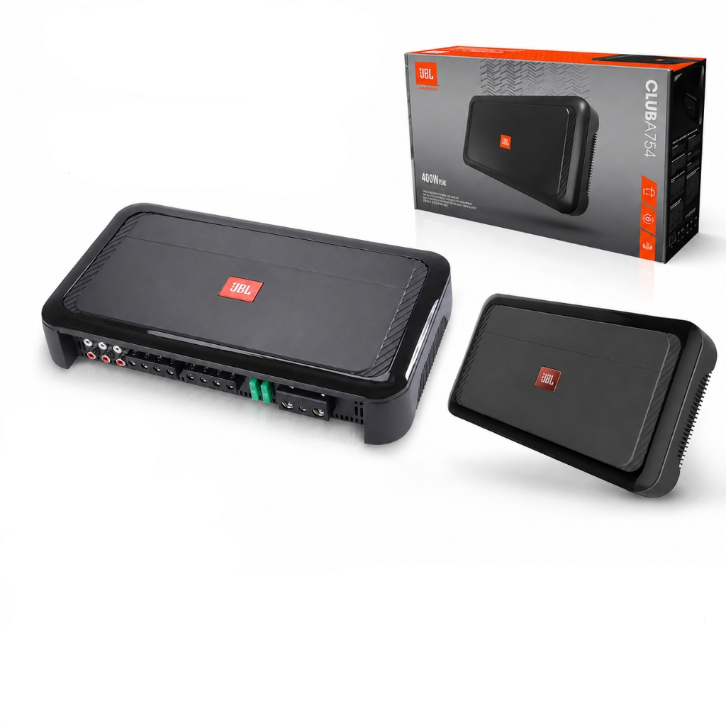 เสียงดีคุ้มสุดๆ🔥JBL CLUB-A754  เพาเวอร์แอมป์ 4 แชนแนล 75 วัตต์แท้ ขับเสียงกลางแหลมใสพุ่ง สะใจทุกตัวโ
