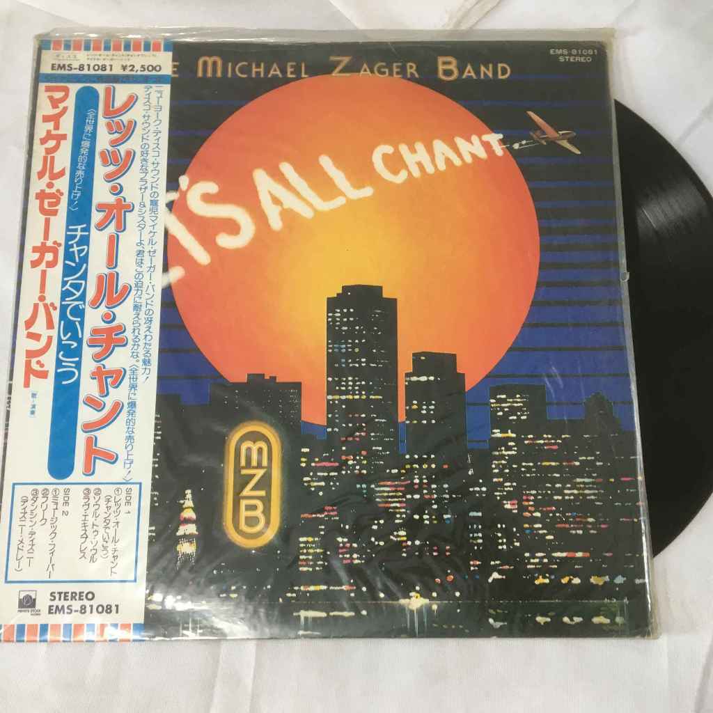 Let's All Chant - The Michael Zager Band แผ่นเสียงไวนิว LP ขนาด 12 นิ้ว K666