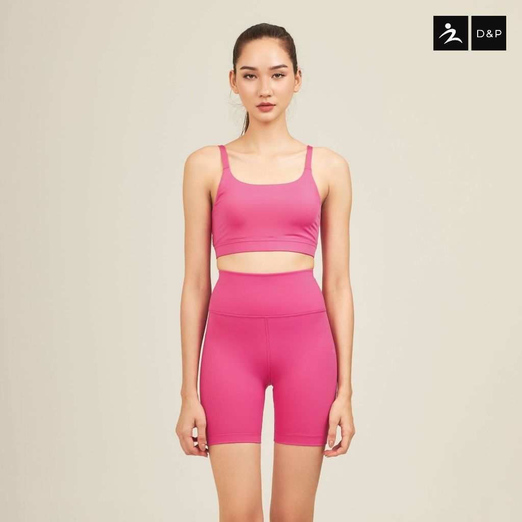 D&P Sport  Sport Bra | ALLways | D-7692 สปอร์ตบรา สายเดี่ยว ไร้โครง กระชับ เก็บเนื้อส่วนเกินได้ดี