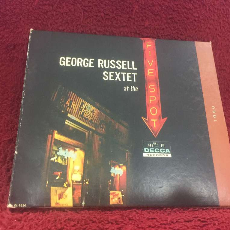 CD George Russell Sextet - George Russell Sextet at the Five Spot สภาพตามรูปปก ZA363-47