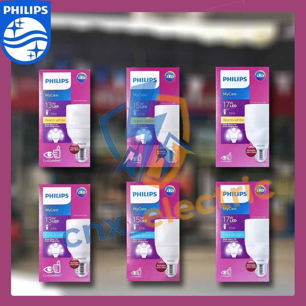 หลอดไฟ LED Philips MyCare Bright ขั้ว 27 13w 15w 17w