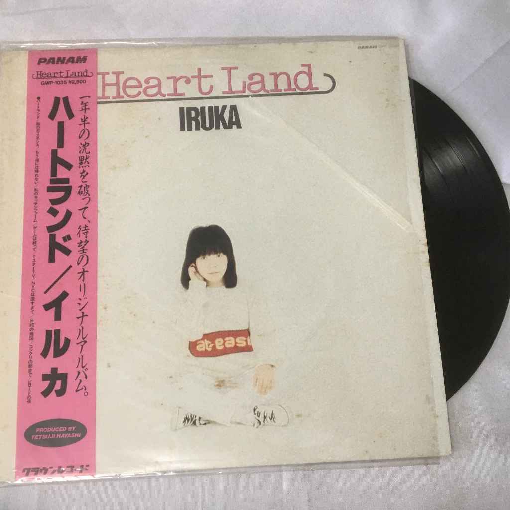 Iruka - Heart Land แผ่นเสียงไวนิว LP ขนาด 12 นิ้ว K668