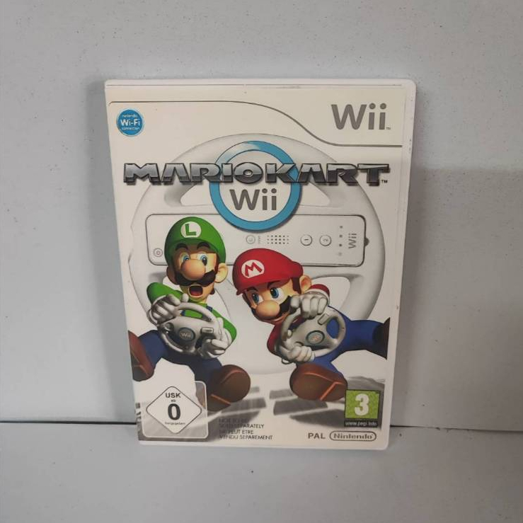 แผ่นเกมส์ Wii Game :  Mario Kart Wii  : Wii PAL