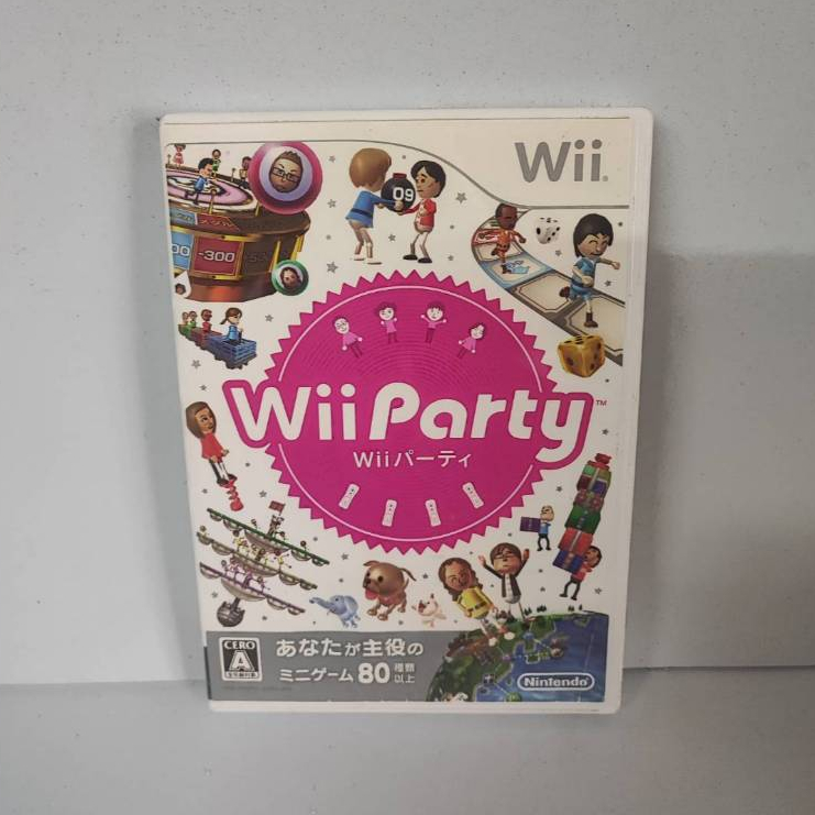แผ่นเกมส์ Wii Game :  Wii Party  : Wii JAPAN