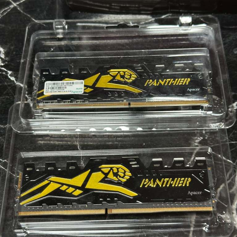 แรม pc Ram DDR4 8*2 16GB Bus 2666 Apacer Panther