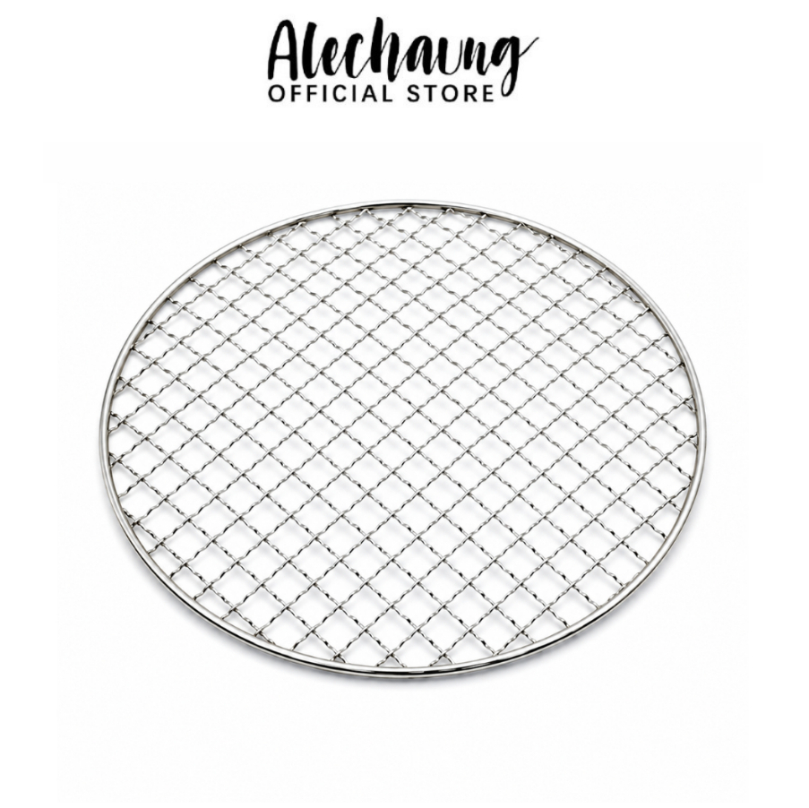 Alechaung ตะแกรงปิ้งย่าง BBQ ตะแกรงย่าง Grill grate ย่างเนื้อ ผัก แข็งแรง ทนความร้อนสูง สำหรับเตาถ่านและเตาย่าง