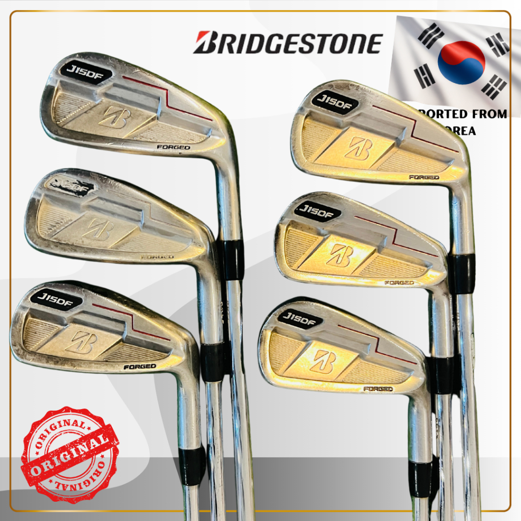 ✨(ไม้กอล์ฟมือสอง) BRIDGESTONE J15DF 6 Iron- for Man  - Shaft : NS PRO MODUS3 - Flex : S - Set : 5,6,