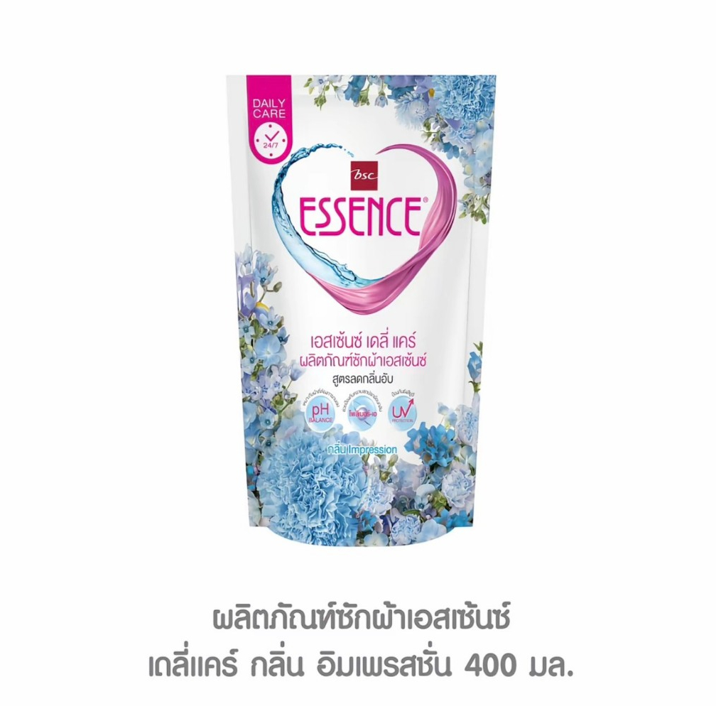 เอสเซ้นซ์ซักผ้าสีเขียว 400มล. แพ็ค*3