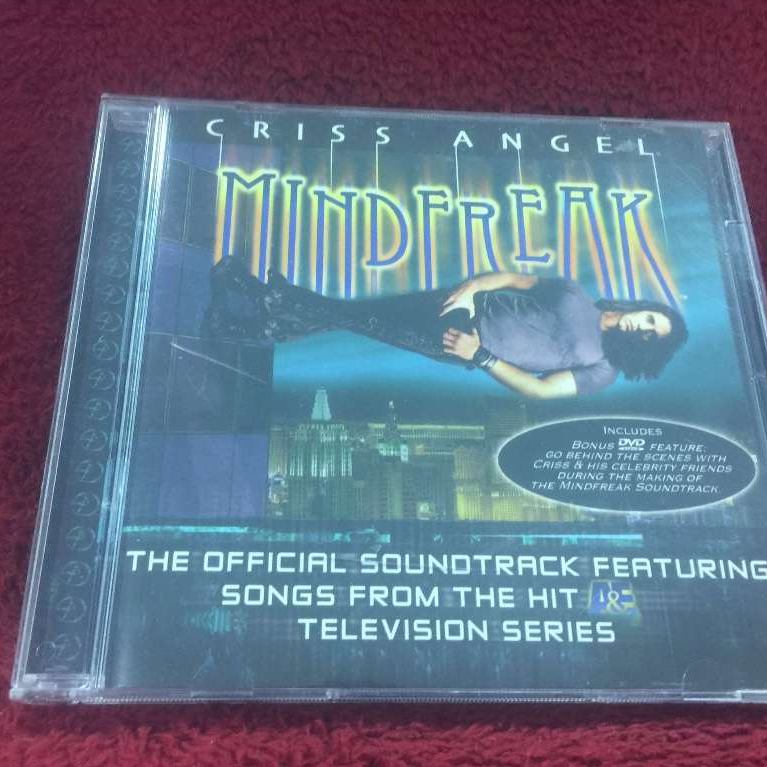 2CD Criss Angel – Mindfreak The Official Soundtrack สภาพตามรูปปก ZA366-20