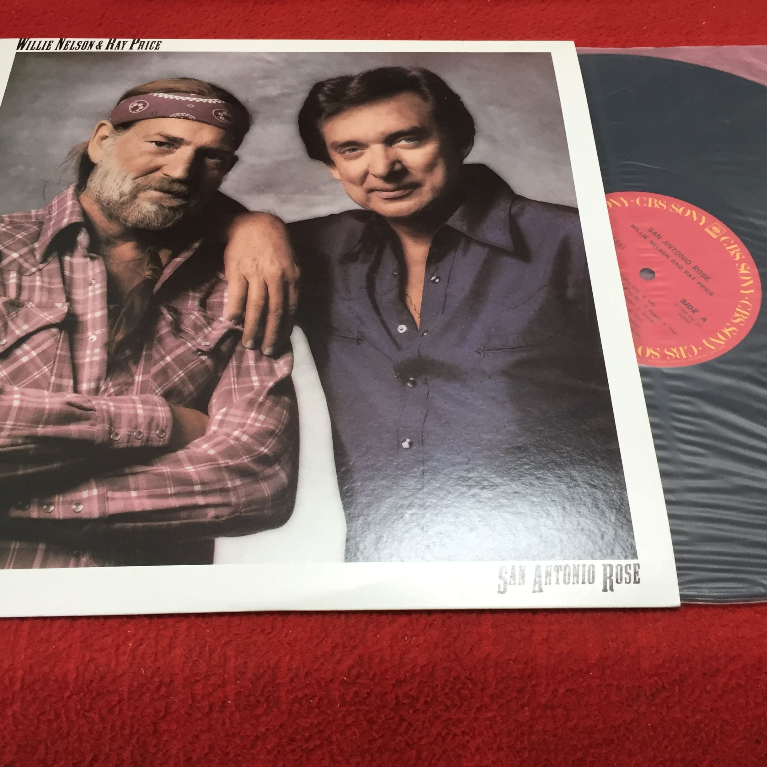 San Antonio Rose -  Willie Nelson ขนาด 12 นิ้ว LP ร้าน PinHaiMusic B212