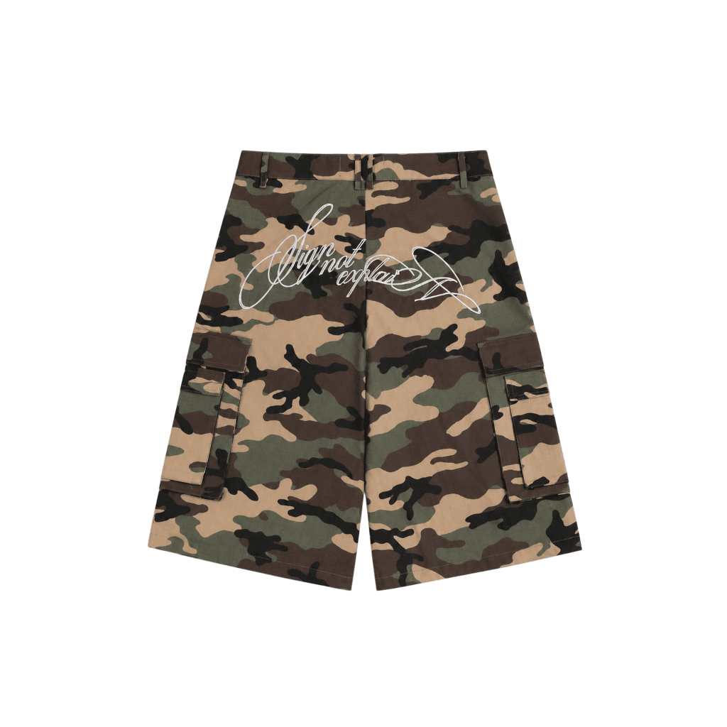 SKN OWN THE SIGN CAMO JORTS