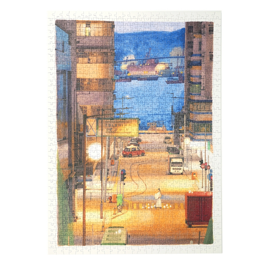 [🎁 ส่งจากกทม.] Rowood 1000 Piece Jigsaw Puzzle - PT016 Kennedy Town Seascape | ของแต่งบ้าน ของเล่นศิ