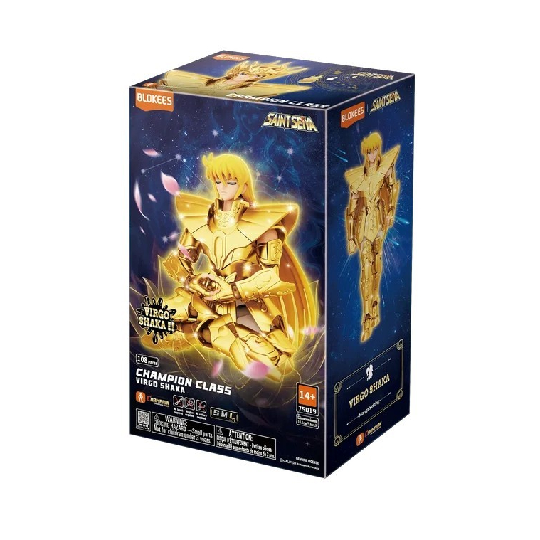(พร้อมส่ง) Blokees Figures - Saint Seiya 75019 Champion Class 16 - Virgo Shaka