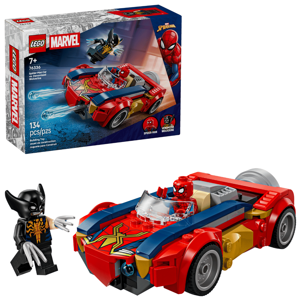 Lego 76336 Spider-Man Car vs. Venomized Wolverine ((ของแท้ พร้อมส่งค่ะ))