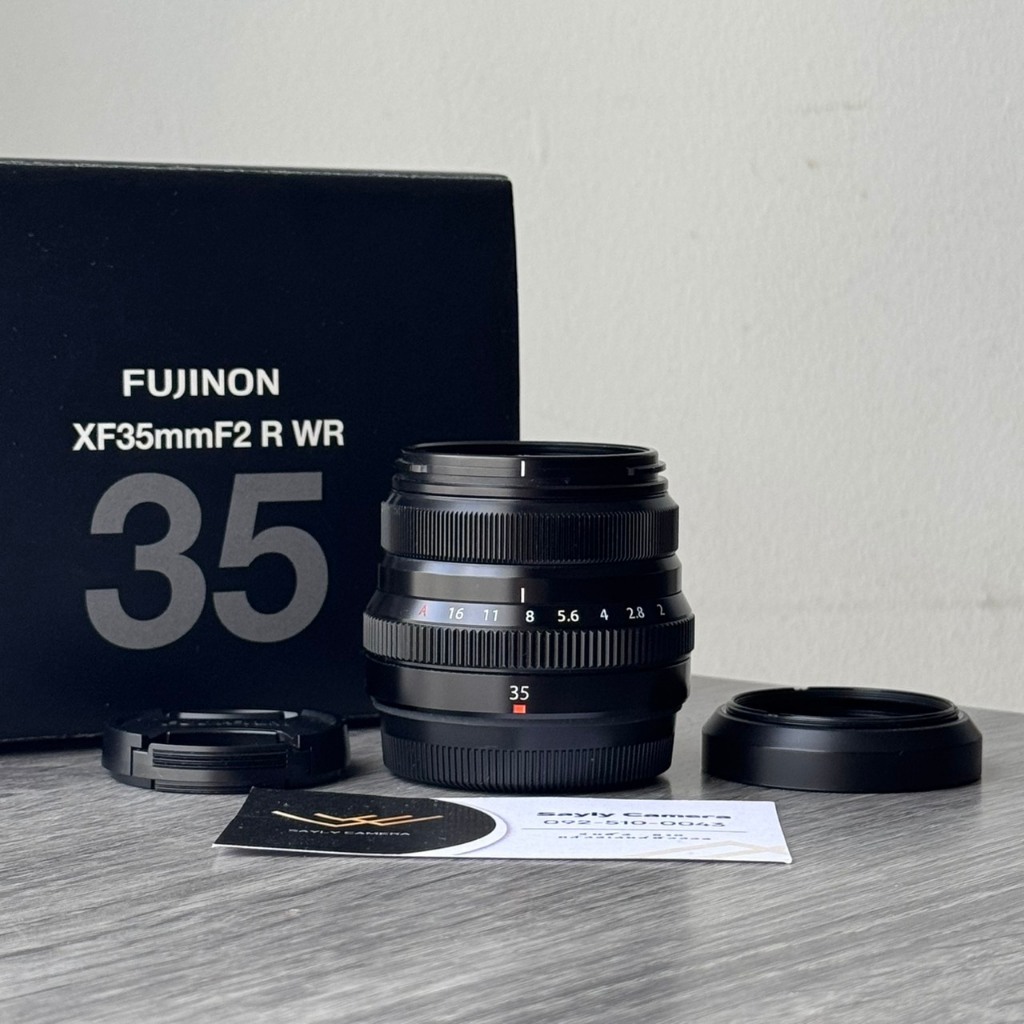 Fujinon lens xf 35mm f2 wr เลนส์ fuji 35