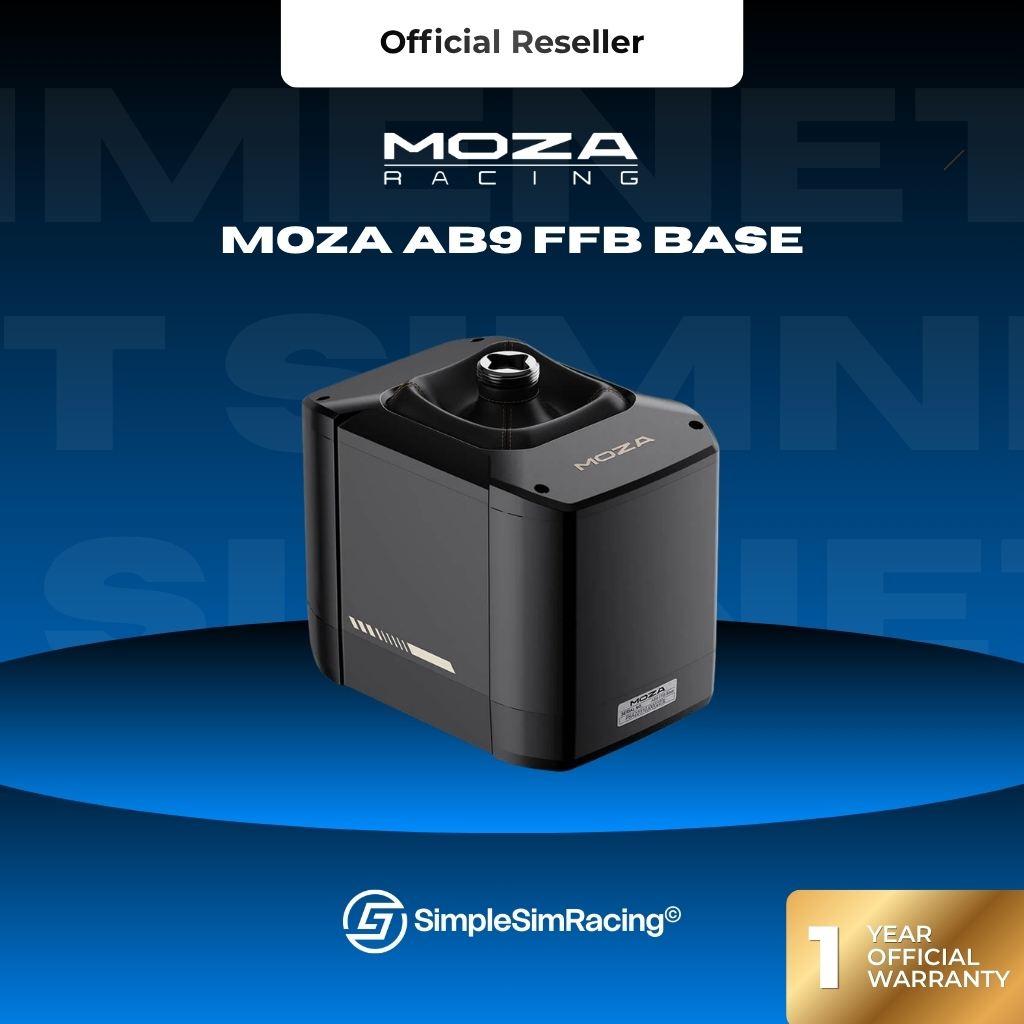 พร้อมส่ง Moza AB9 Wheel Base For Flight Sim (ประกันศูนย์ไทย 1 ปี)
