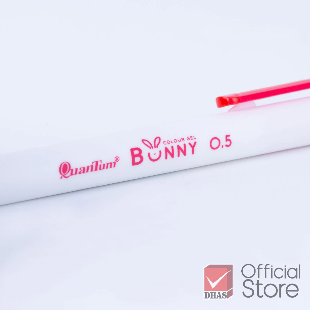 [ยกกล่อง] Quantum ปากกา ปากกาเจล บันนี่ หมึกสี 0.5 จำนวน 10 ด้าม และ 12 ด้าม — صورة 4