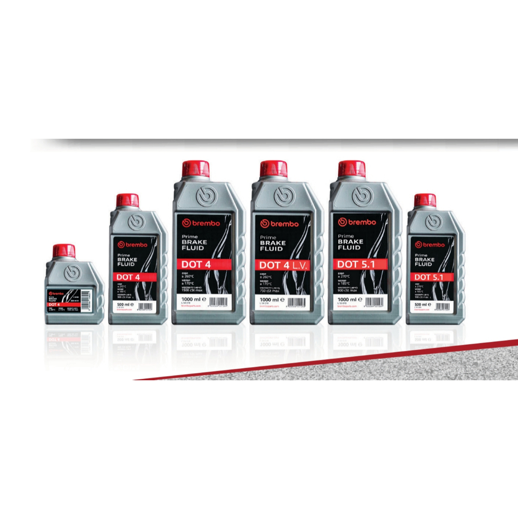 Brembo แท้ น้ำมันเบรก DOT 4 LV 5.1 Brake fluid น้ำมันเบรค 0.25 0.5 1 ลิตร DOT4 DOT4LV DOT5.1 250 500