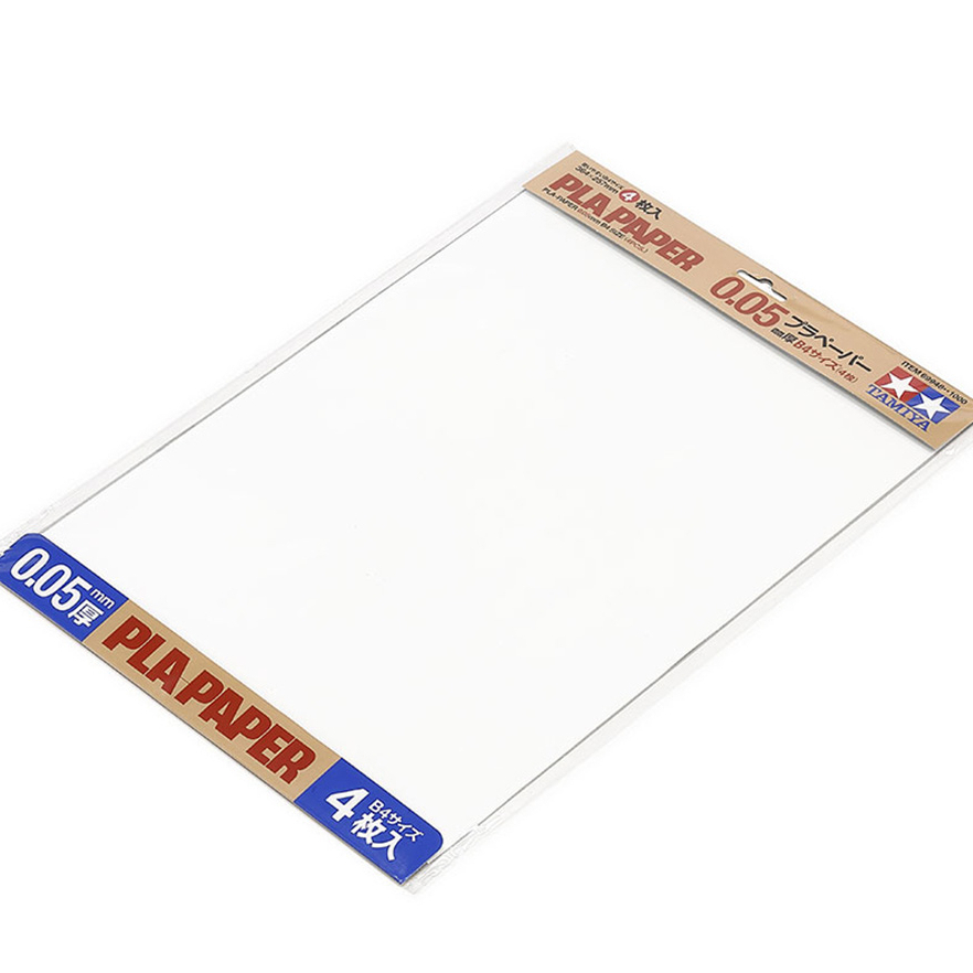 Pla Paper 0.05mm Thick B4 Size 4pcs.