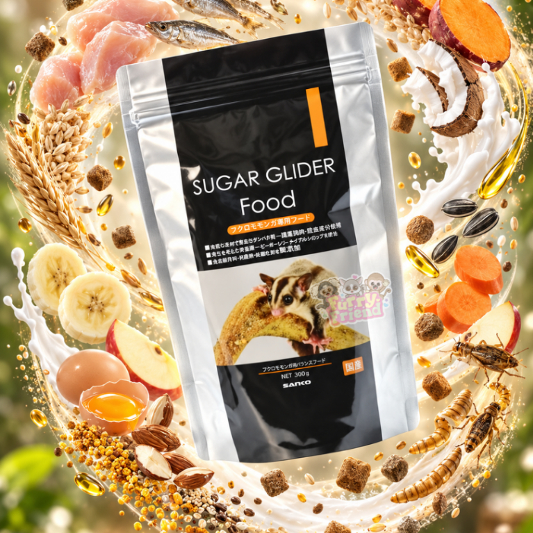 Sanko Sugar Glider Food 300g สำหรับชูการ์ไกลเดอร์