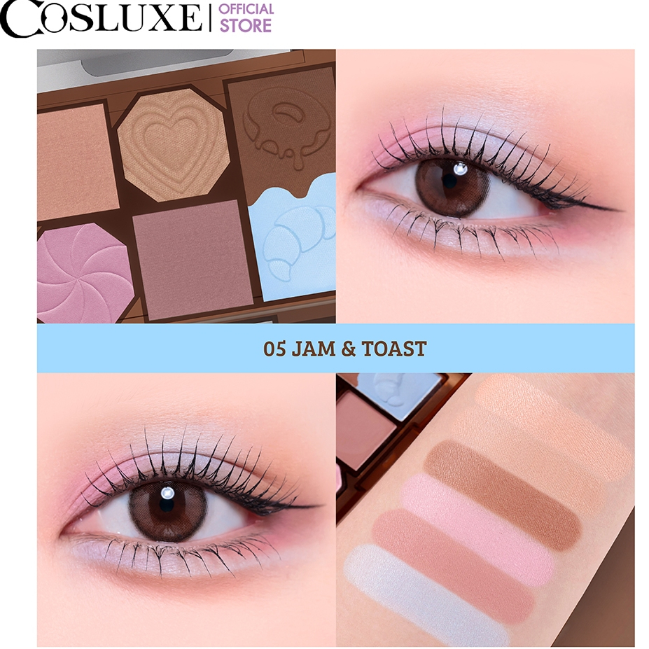 COSLUXE باليت ظلال Browntopia ‏6 درجات بنية — صورة 3