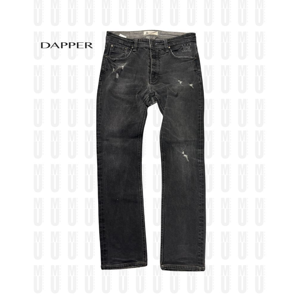 (มือสอง) DAPPER กางเกงยีนส์ขายาวผู้ชาย (Men's Denim Jeans)
