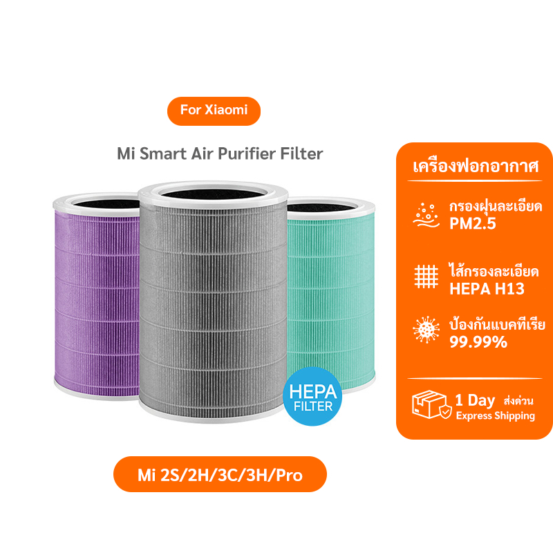 Xiaomi Smart Air Purifier Filter (Global Version) Mi 2/2H/2S/3/3H/3C/Pro ไส้กรองเครื่องฟอกอากาศ RFID