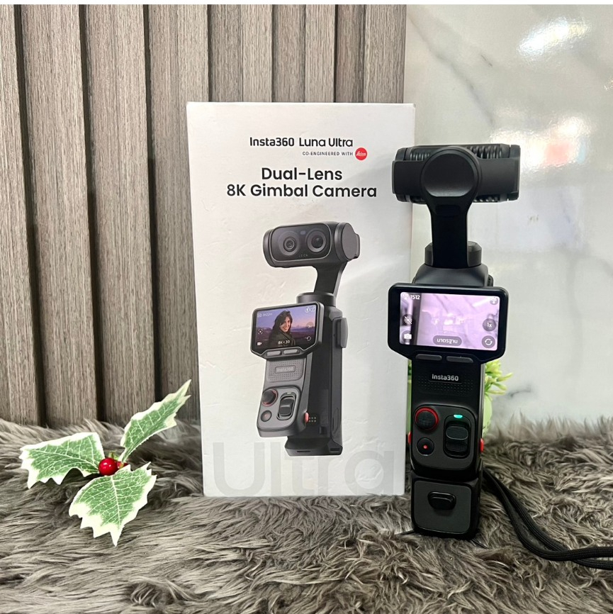 กล้อง Insta360 Luna Ultra  8K 360 ประกันถึง 20/06/2027