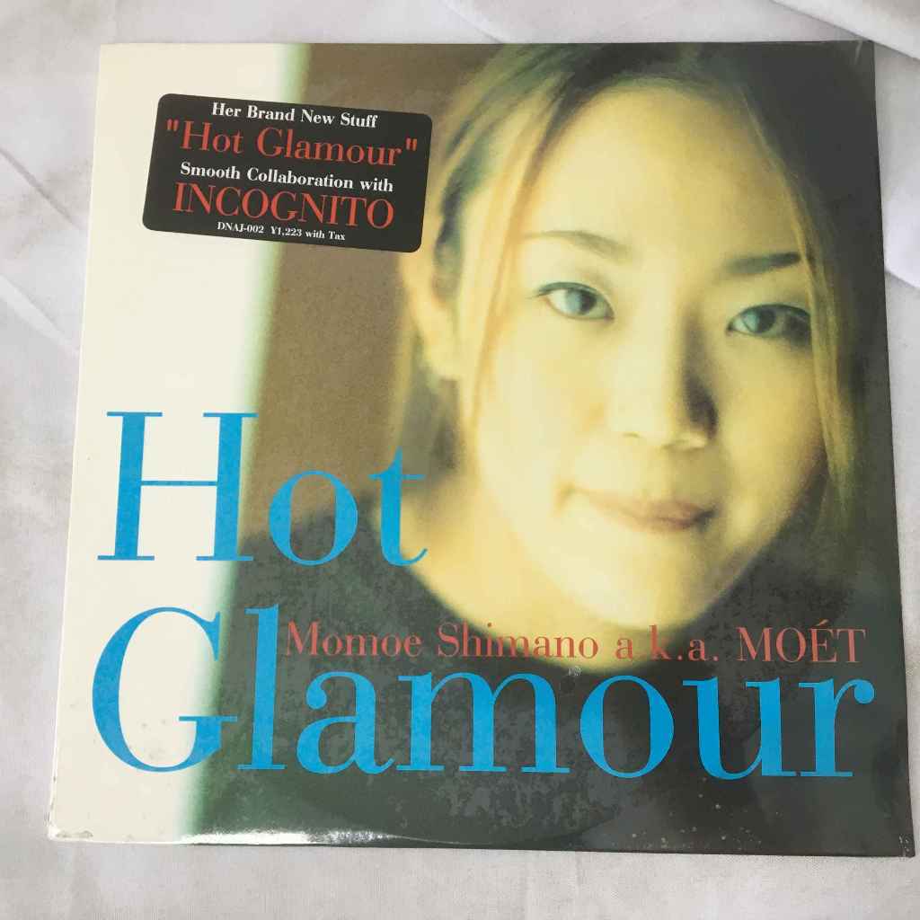 Momoe Shimano A.K.A. Moét – Hot Glamour แผ่นเสียงไวนิว LP ขนาด 12 นิ้ว K686