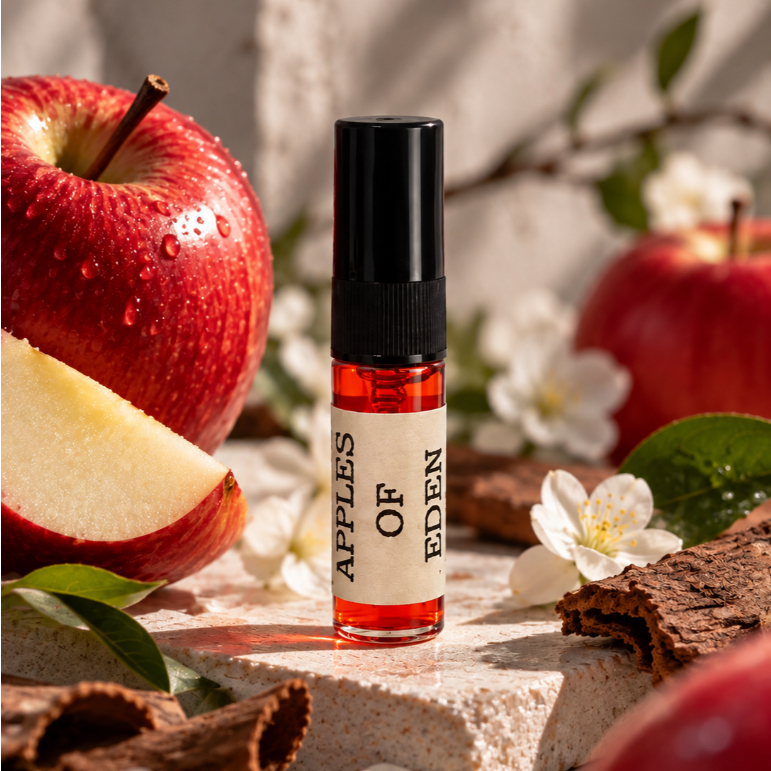 น้ำหอมขนาดทดลอง กลิ่น Apples of Eden 3 ml (สีแดง) EDP - Les Bonjours(เลส์ บองชูส์) The Reference Collection