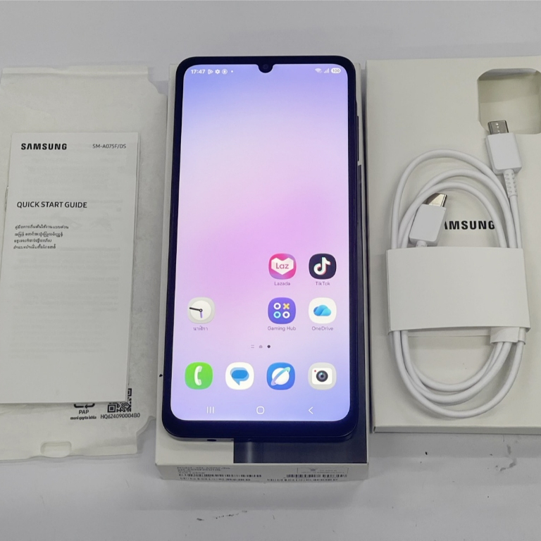 samsung A07 ประักัน 08/09/2027 4 64GB ดำ ครบกล่อง ราคาถูกใจ