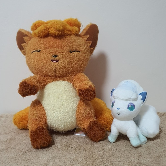[พร้อมส่ง] Banpresto // Pokémon // ตุ๊กตาโปเกม่อนโรคอน Rokon (Vulpix) (Alolan Vulpix) // ขนาด 30 ,15