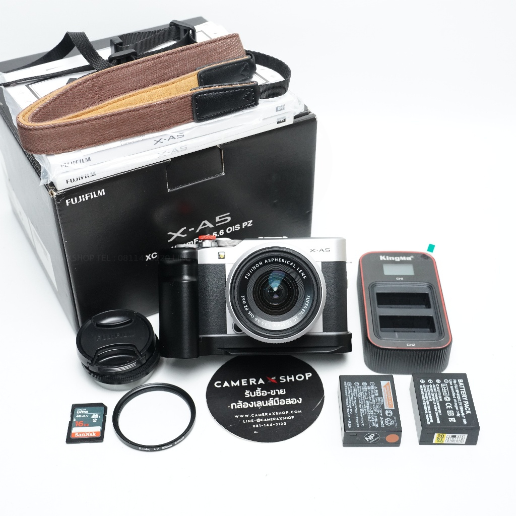 Fuji XA5 Silver ของแถมเพียบ