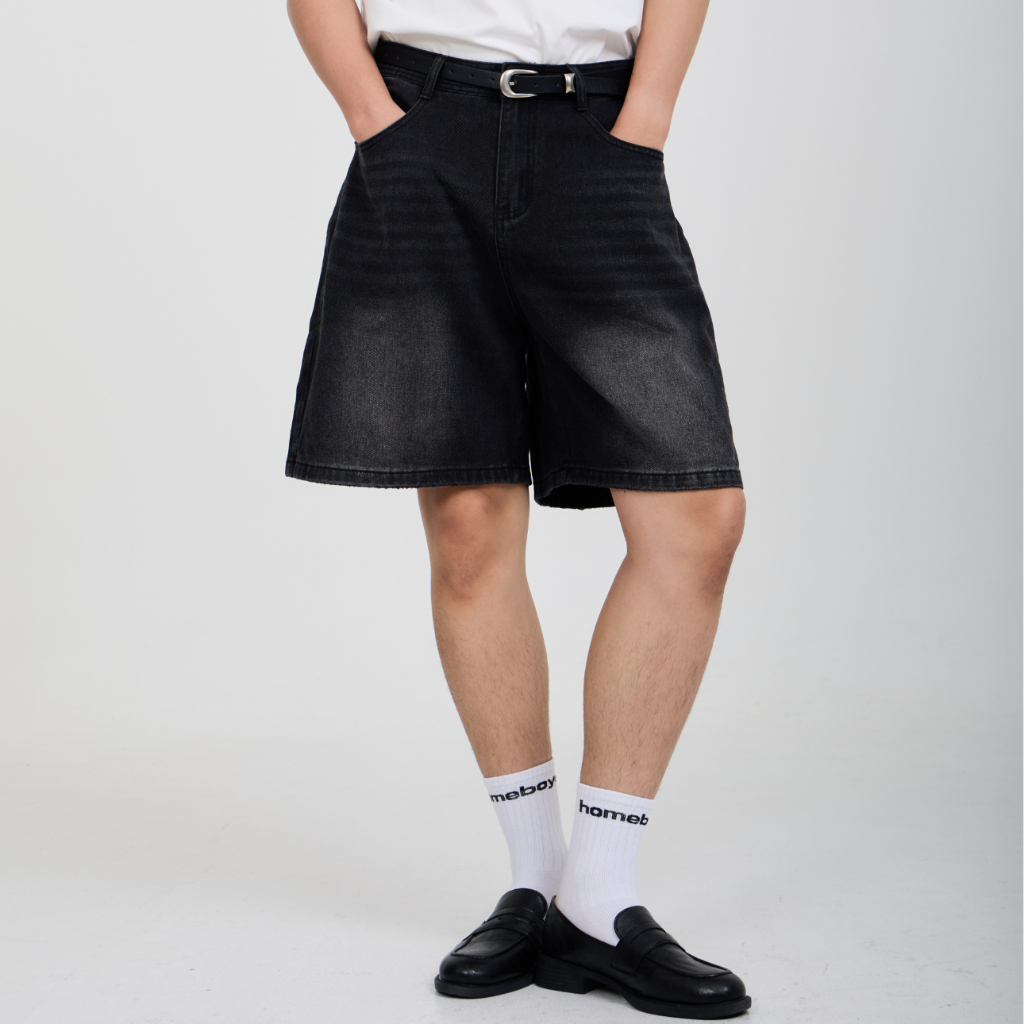 HOMEBOY กางเกงยีนส์ขาสั้น   HB.MITTY.SHORTS  ยีนส์  ใส่สบาย
