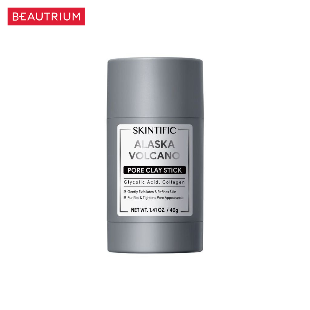 SKINTIFIC Alaska Volcano Pore Clay Stick มาส์กหน้า 40g — صورة 2