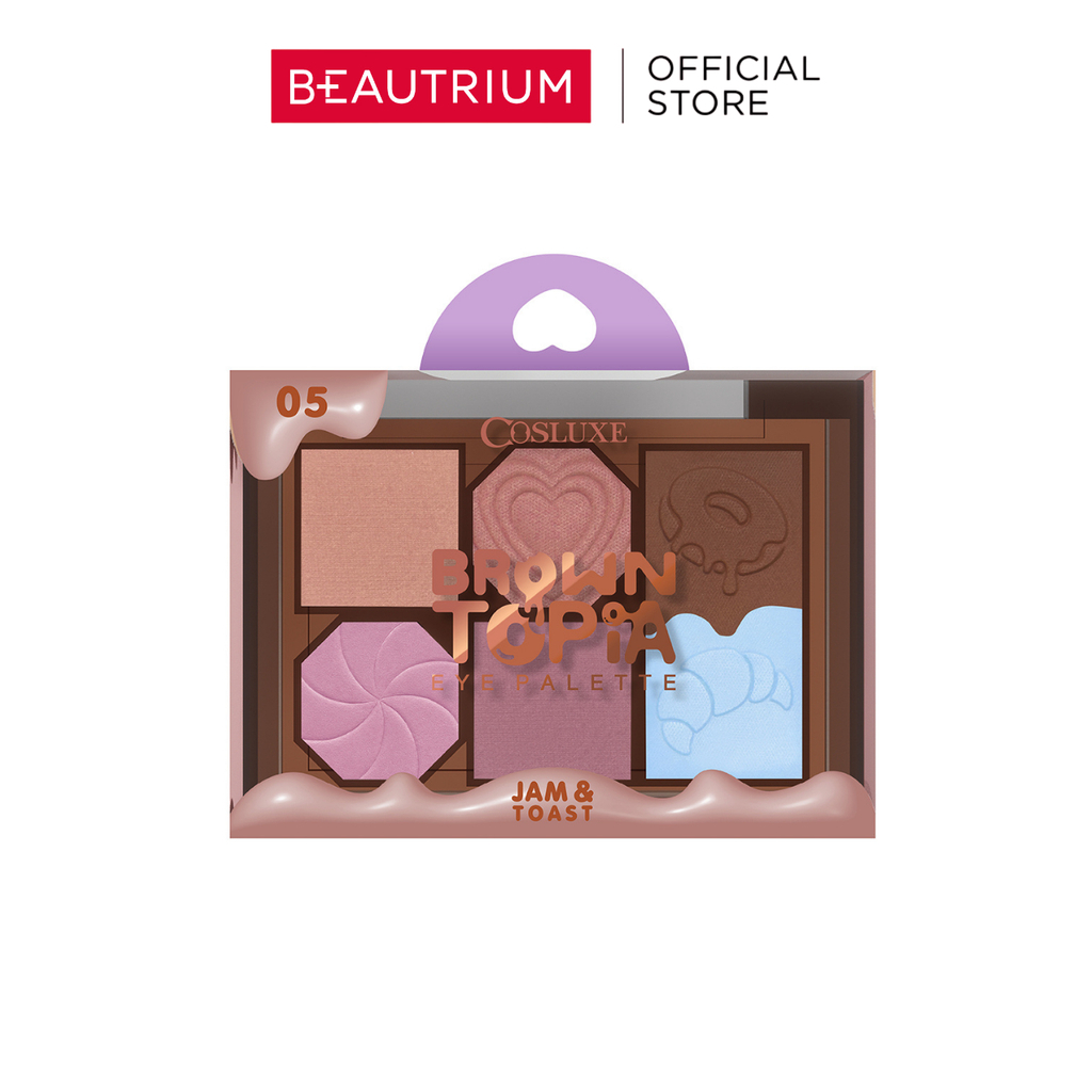 COSLUXE باليت ظلال Browntopia ‏5.7 غ — صورة 2