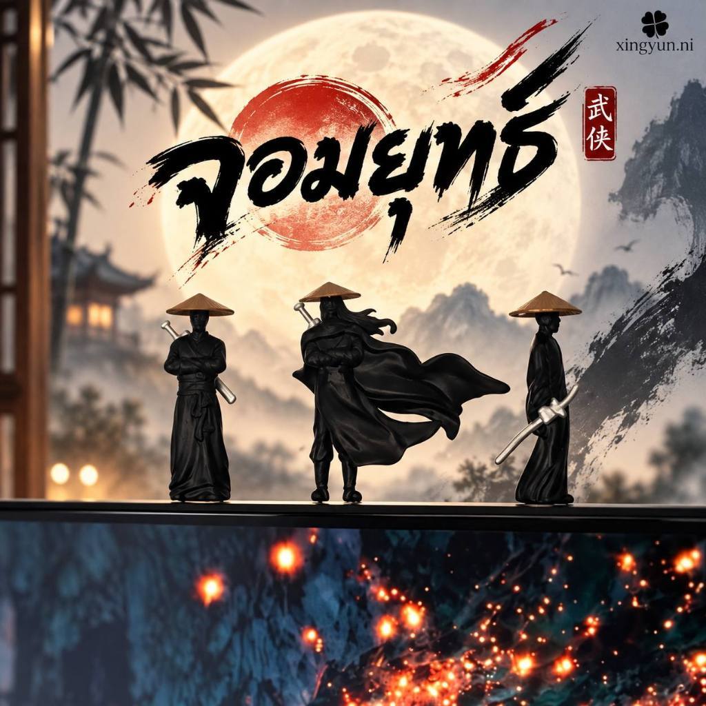 อัศวินตัวจิ๋ว 3ตัว โมเดลฟิกเกอร์ วัสดุพีวีซี ตกแต่ง ติดตกแต่ง สะสม วางโชว์แถมฟรีกาวติดWY-0031