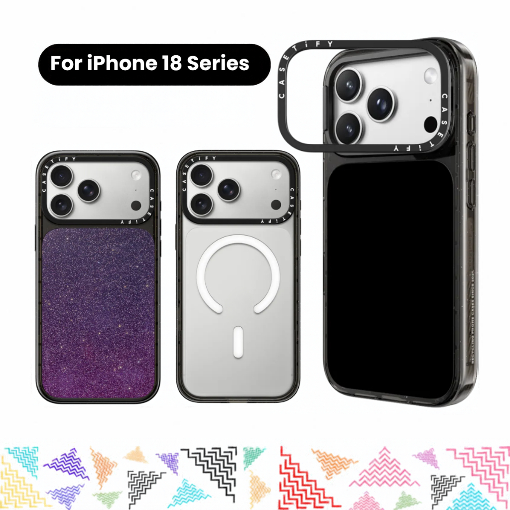 เคสมือถือ [ใส่ชื่อ/ลาย] CASETiFY | For iPhone 18 Series Impact Case [Custom] แท้ พร้อมส่ง เคสกันกระแทก