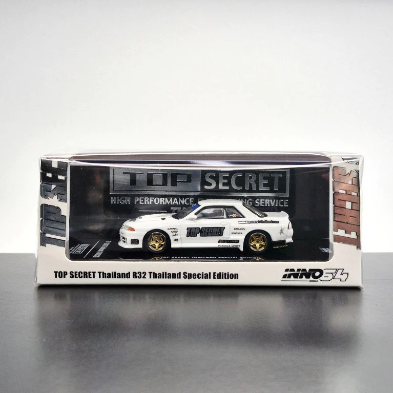 TOP SECRET NISSAN R32 TOP SECRET THAILAND SPECIAL EDITION 1:64 (INNO64)
