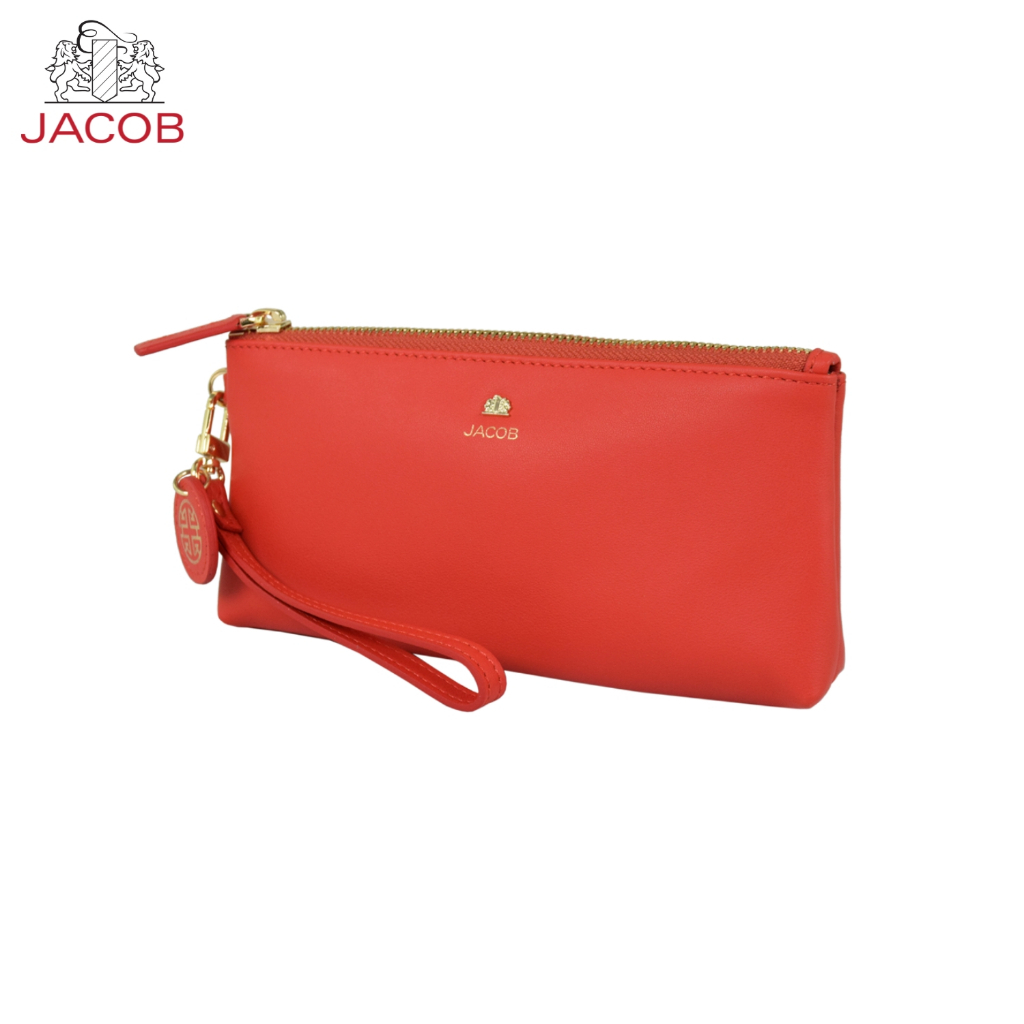 JACOB محفظة نسائية حمراء 63025 — صورة 4