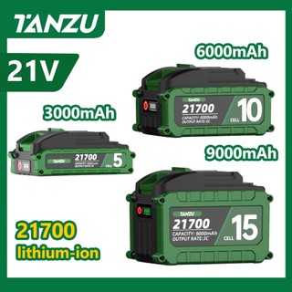 🔥 TANZU🔥  MT-21V 3C 5/10/15เซลล์ 21700 แบตเตอรี่ นำไปใช้กับ ประแจไฟฟ้า สว่านกระแทก แบตเตอรี่ลิเธียม