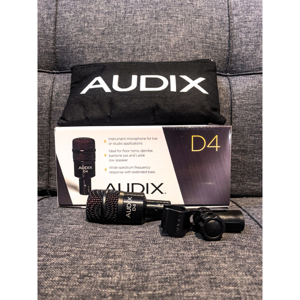 ไมค์กลองชุด audix D4