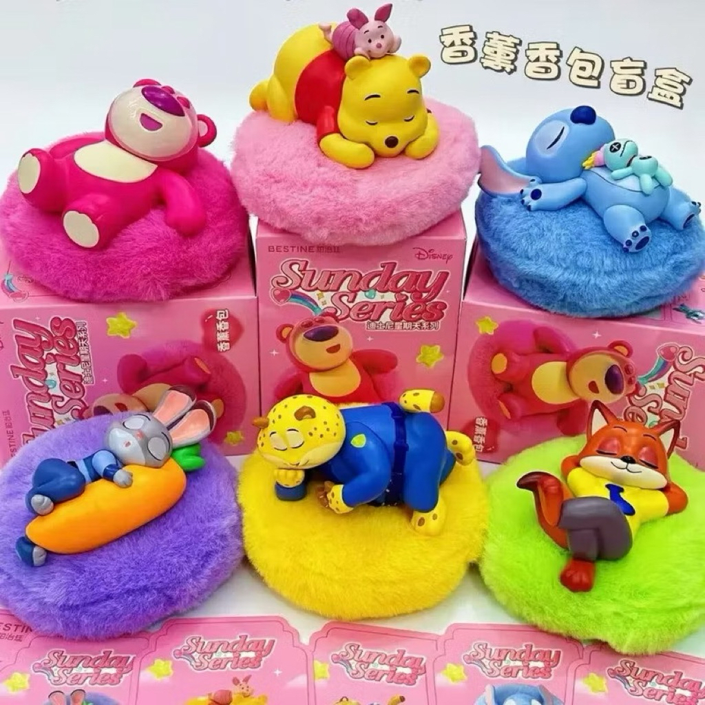 ร้าน🇹🇭 พร้อมส่ง✨ โมเดลได้ 1ตัว - Disney - Sunday Scented Pouch Series by Bestine
