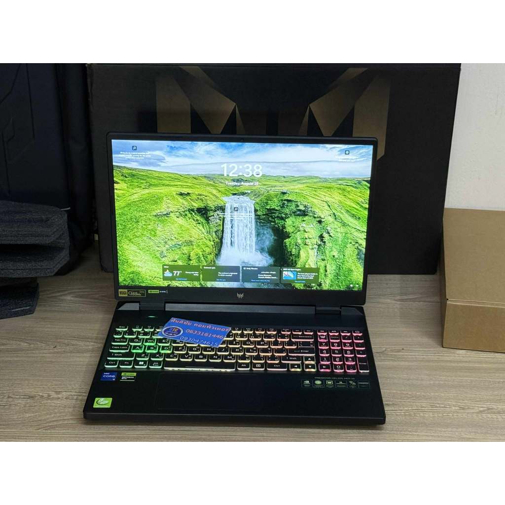 ACER PREDATOR HELIOS 16 ทรงพลังHX ตัวแร็ง #GEN13 & #DDR5 & #RAM32 #RTX4050 TGP140W