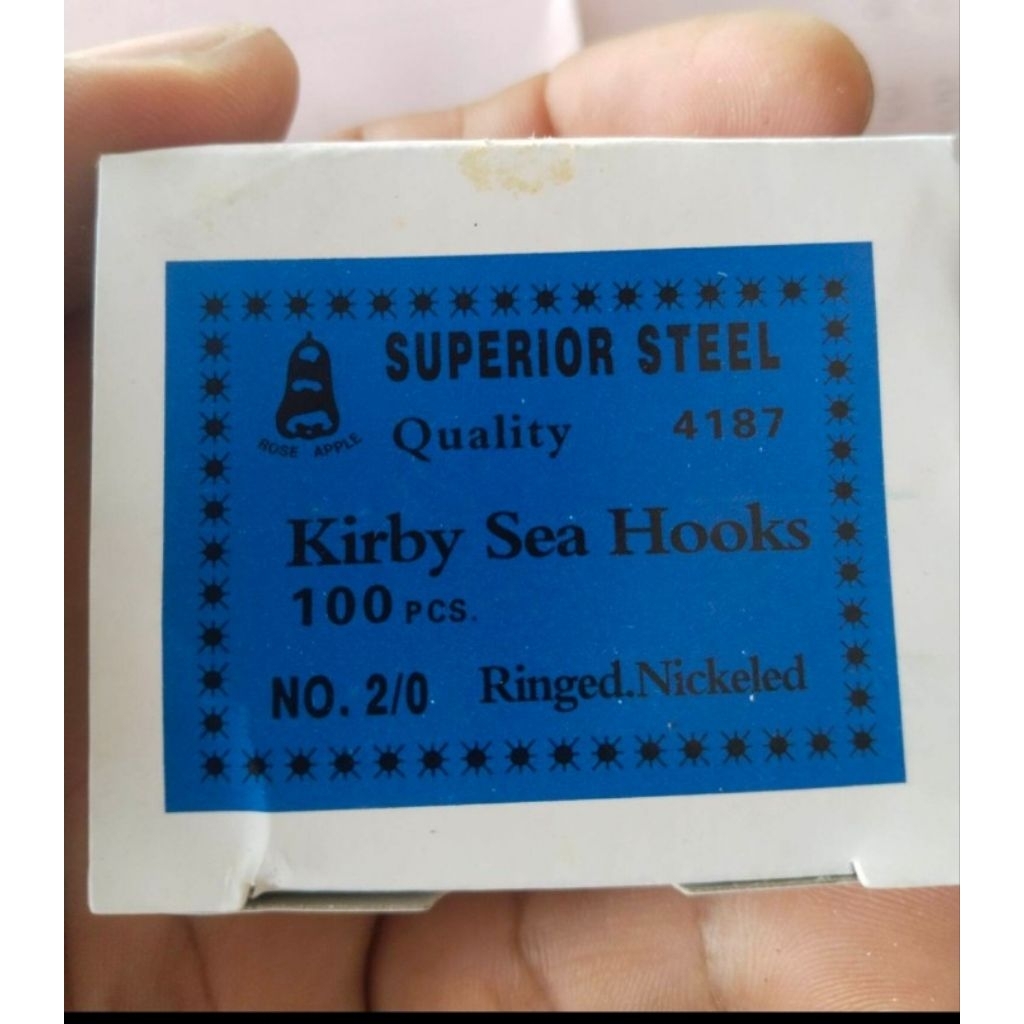 ตัวเบ็ด ปักปลา ตราชมพู่ เบอร์No1/O No2/O No3/O No4