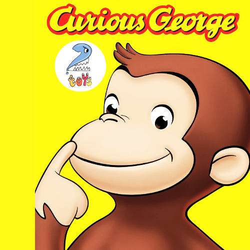 Curious George โมเดล ลิงจ๋อผจญภัย Figure แมคโดนัลด์ McDonald's Curious George George's Racing (รวม)