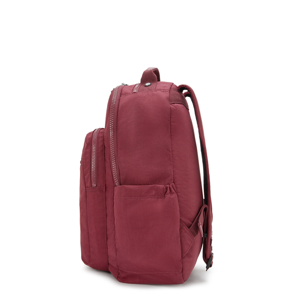 Kipling حقيبة ظهر SEOUL — نبيذي — صورة 4