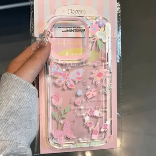 การ์ตูนเมโลดี้ เคสไอโฟน12 สำหรับ IPhone17 16 12 11 13 15 14 Pro Max XR XS X 7Plus 8Plus Max 16 Plus เปลือกนิ่มใส เคส