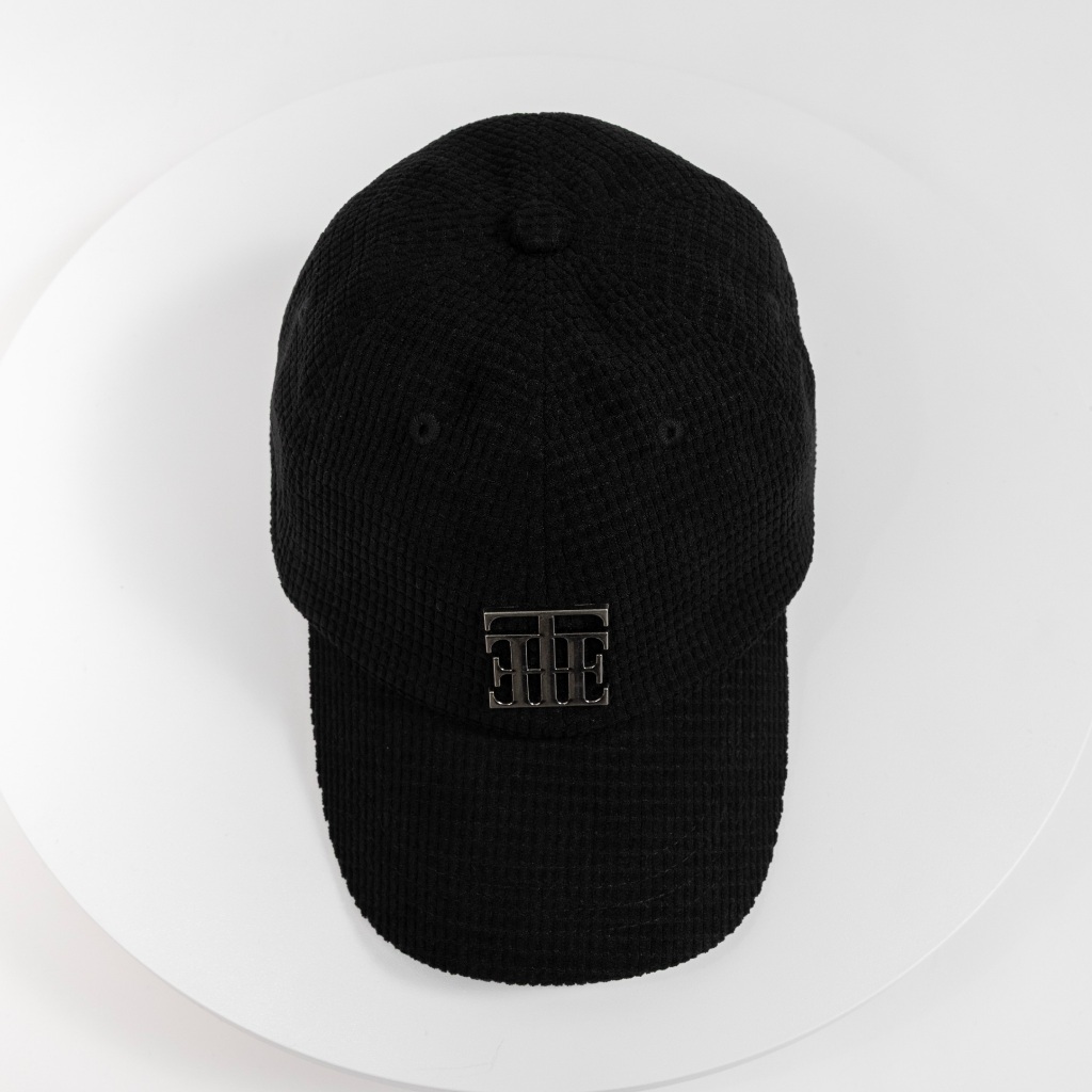 URTHE - หมวกแก๊ป ผ้าลูกฟูก รุ่น CONSEQUENCES METAL LOGO CAP รูปที่ 6